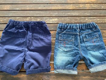 Lot de deux bermudas