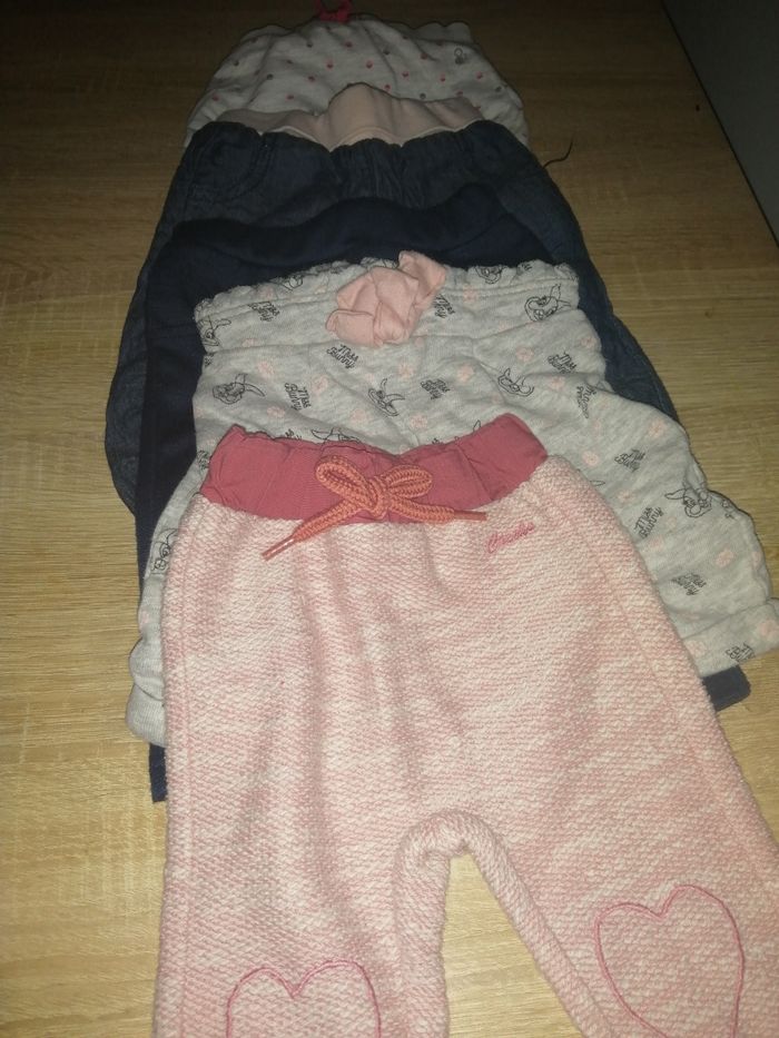 Lot pantalon 3 mois fille