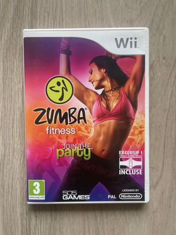 Jeu pour Nintendo Wii, Zumba fitness join the party, en français.