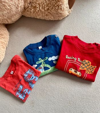 Lot 3 t-shirts manches longues