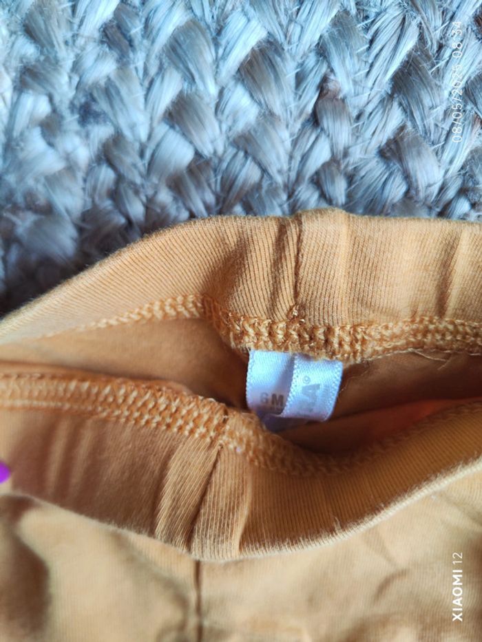 Lot 3 leggings bebe fille 6 mois - photo numéro 2