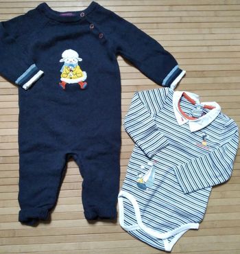 Sergent Major ensemble combinaison body bodie 9 mois