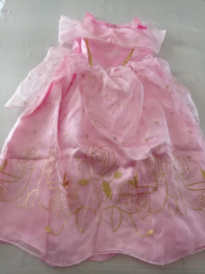 Déguisement princesse cendrillon et son coffret d’accessoires 6ans - photo numéro 4