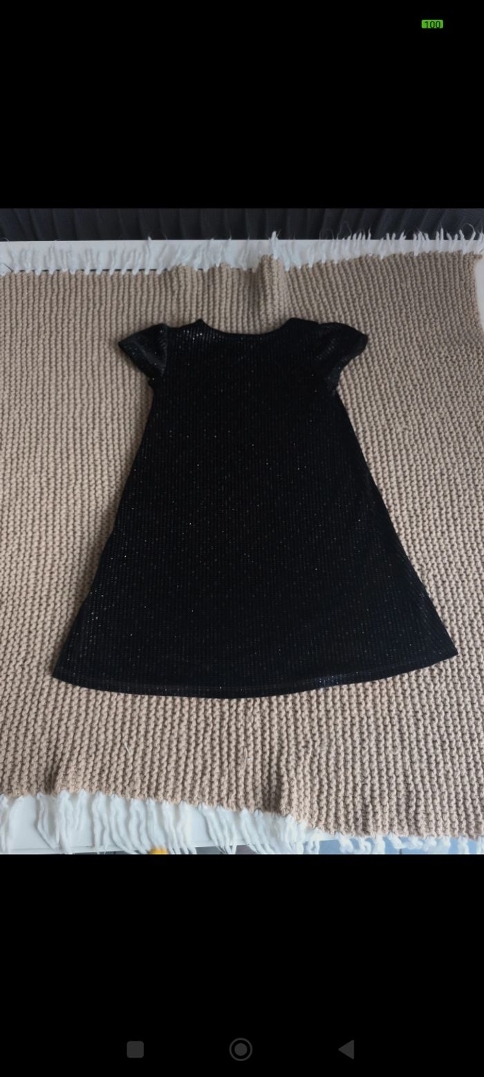 Robe  velours a strass - photo numéro 2