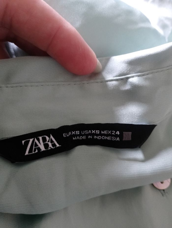 Chemisier manches longues Zara - photo numéro 6