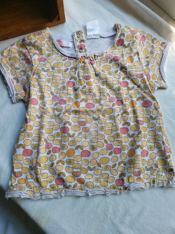 T-shirt pommes 18 mois