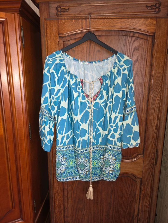 Tunique bleue