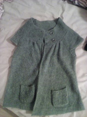 Gilet sans manche laine