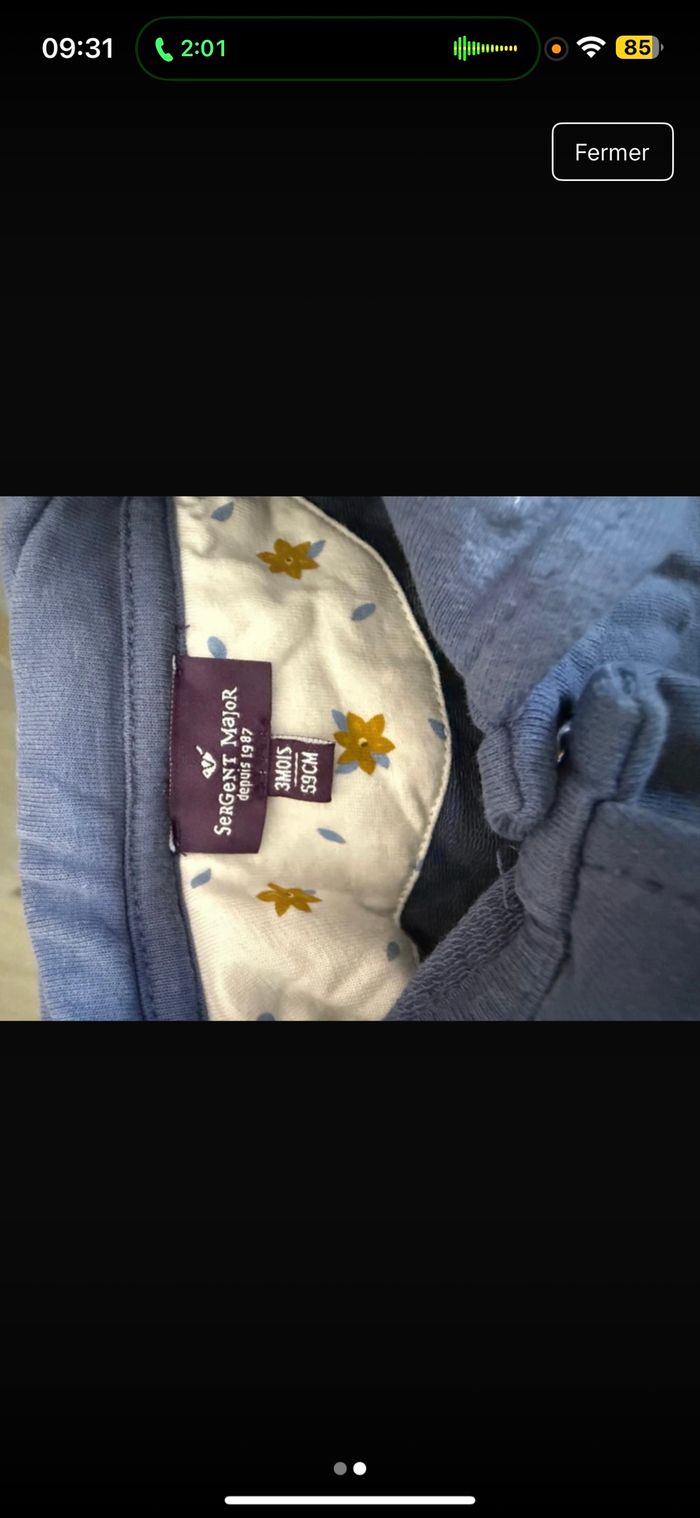 Veste sergent major - photo numéro 2