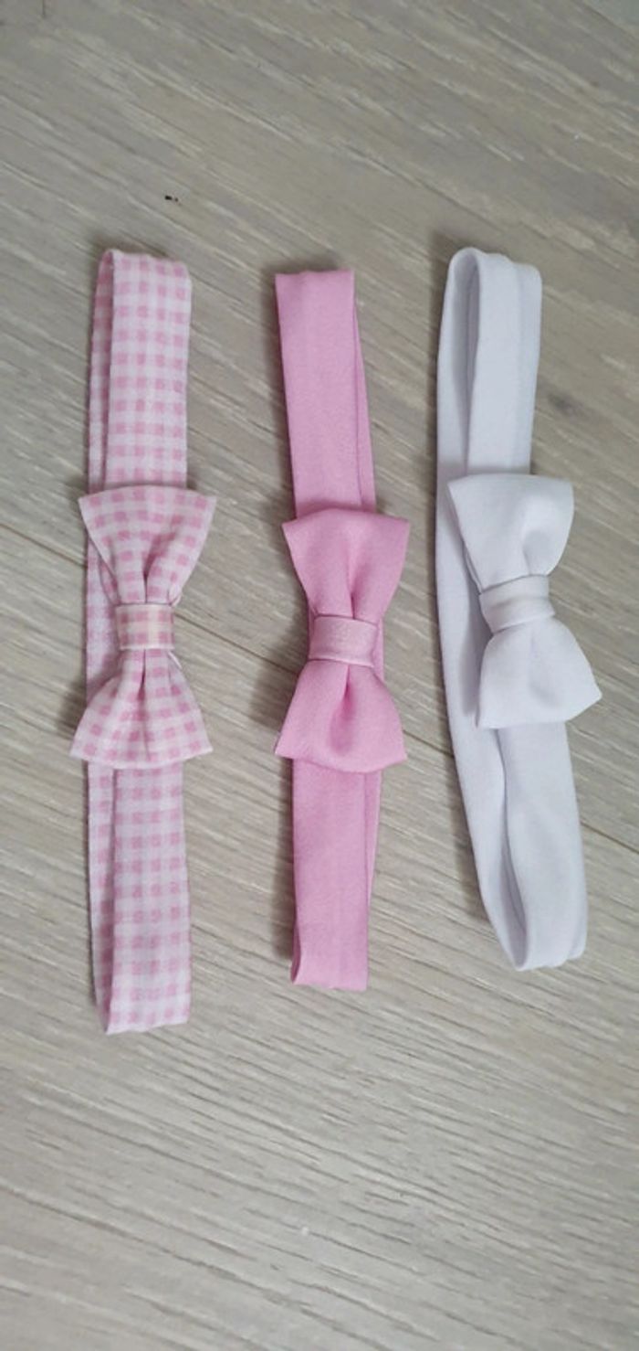 Lot de 3 bandeaux bébé