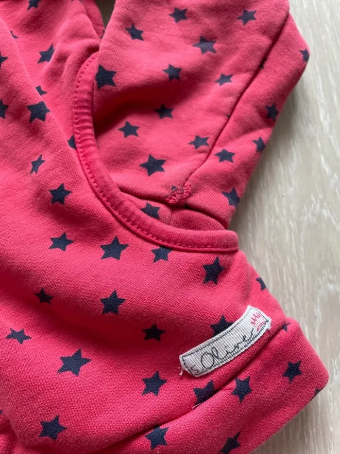 Gilet rose avec étoiles - photo numéro 6