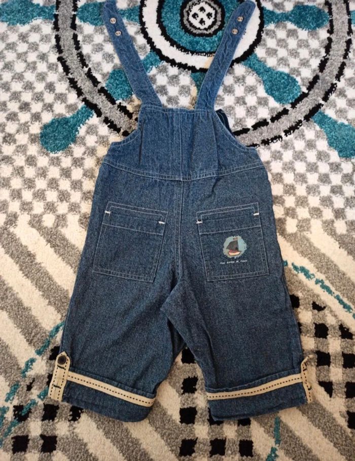 Salopette en jean- Taille 6 mois - photo numéro 4