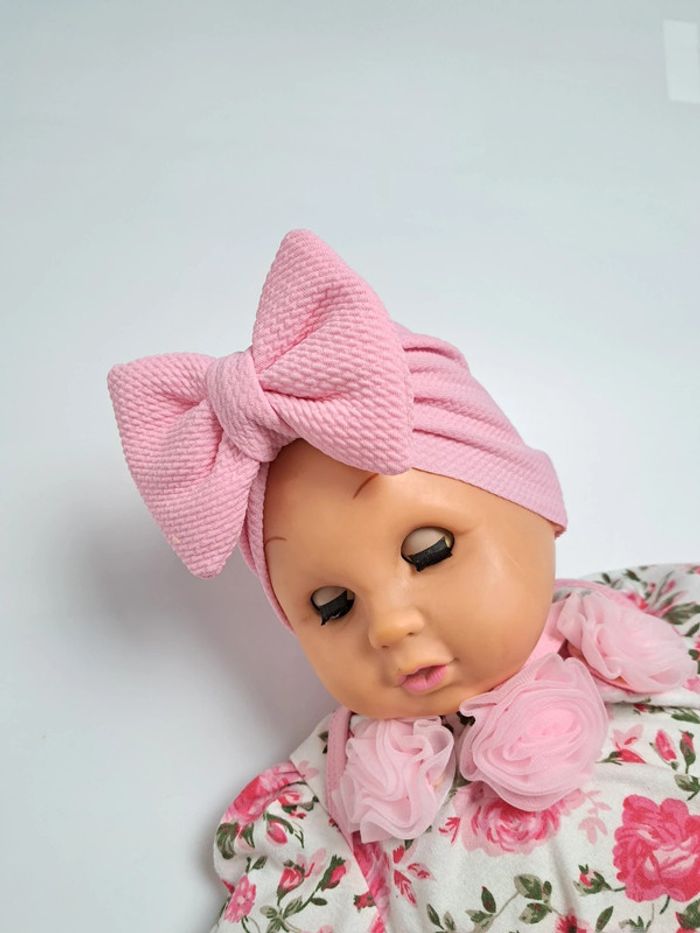 Turban bebe fille 3 mois - photo numéro 5