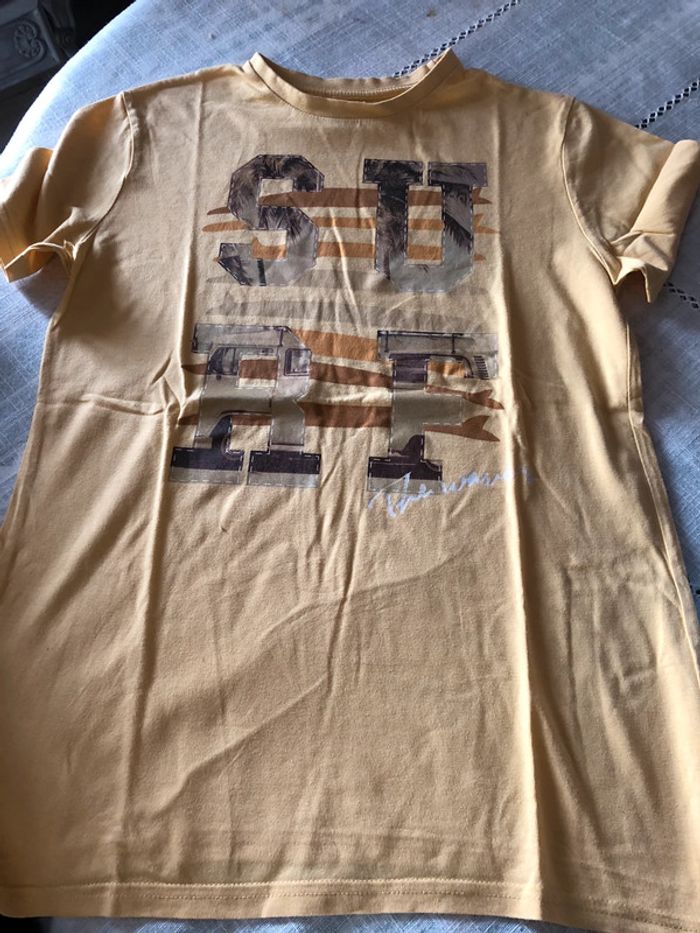 #lot #kiabi #lot bermuda #tee shirt #xs #14 ans - photo numéro 5