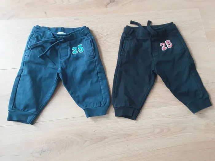 Lot de 4 bas de jogging taille 9 mois - photo numéro 4