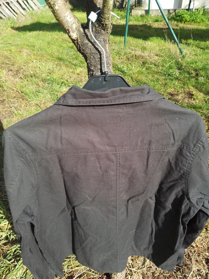 Chemise manches longues grise foncé ado - photo numéro 8