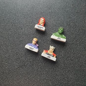 ⭐ Feves lot de 4 féves Marvel #emyfleury_feves