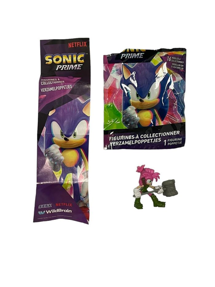 Figurine Sega Sonic Prime / Amy 6 x 6 cm - photo numéro 3