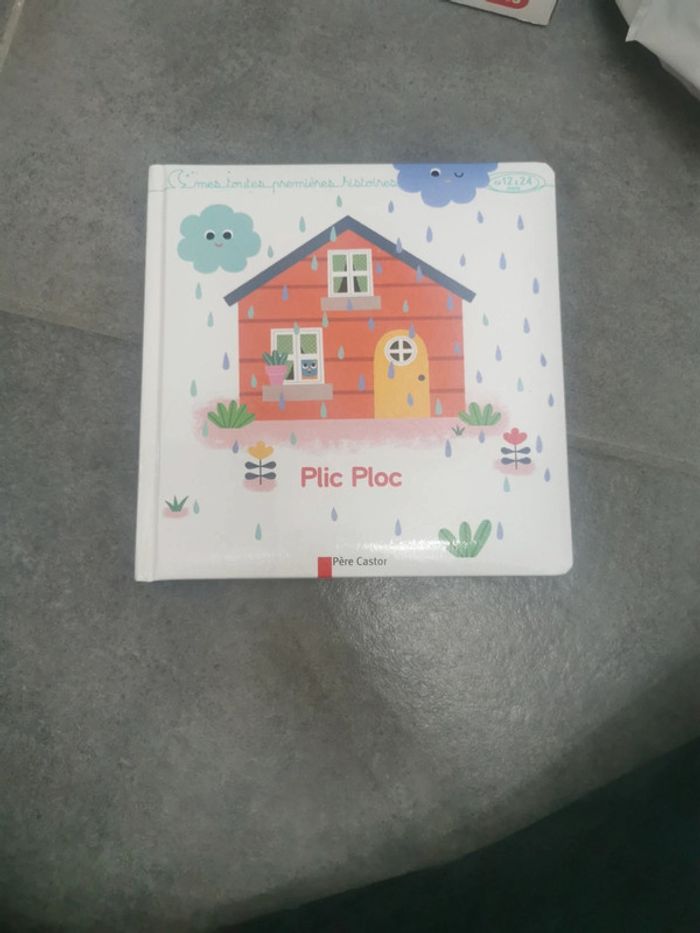 Livre bébé plic ploc