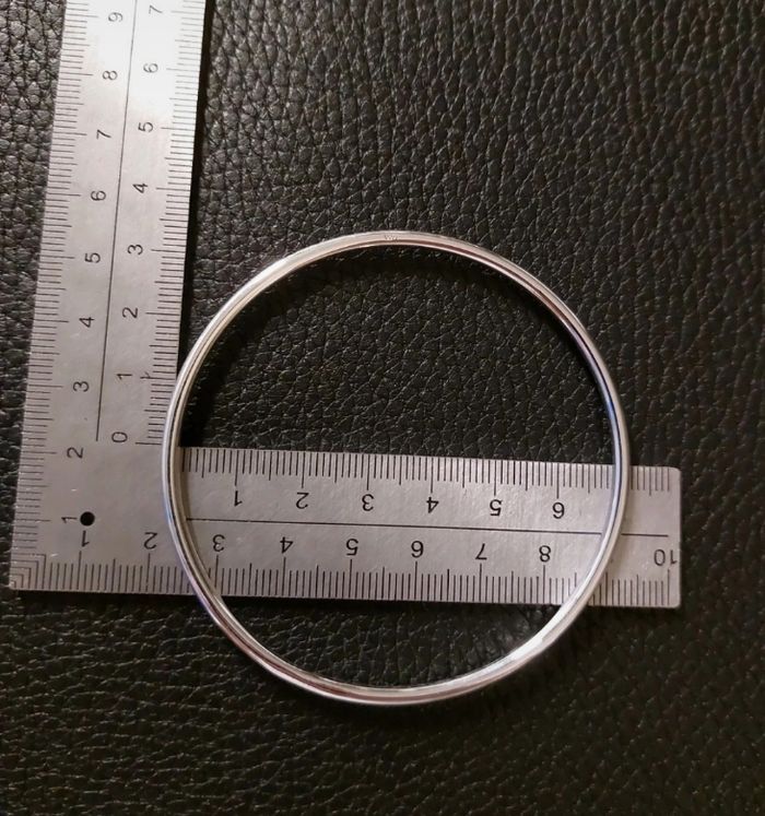 Jonc en argent s925 neuf - photo numéro 2