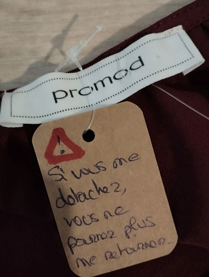 Robe multicolore et dorée taille 36 - photo numéro 12