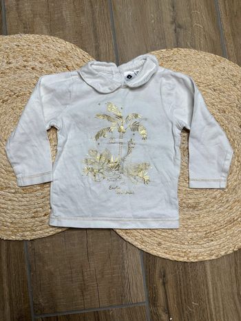 T-shirt manches longues 9 mois
