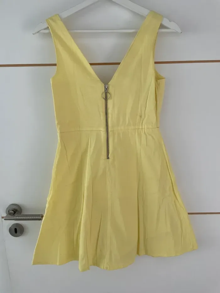 Robe-short jaune XS Mango - photo numéro 5