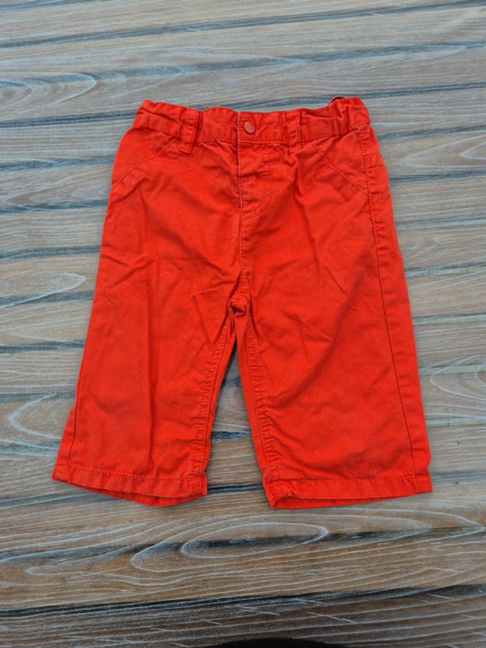 Bermuda rouge taille 3 ans - photo numéro 1