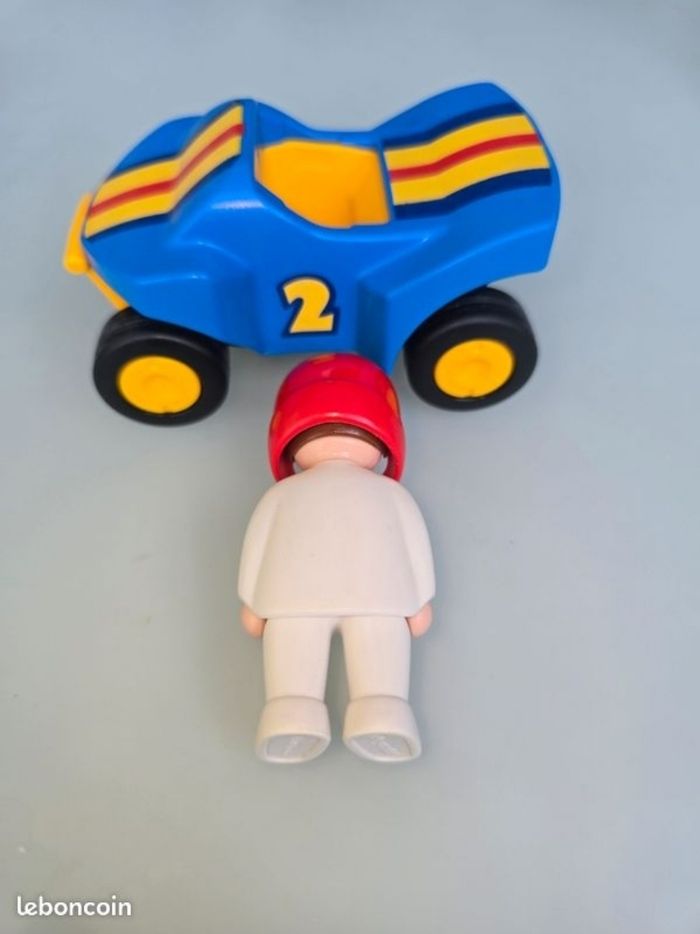 123 playmobil lot de 3 véhicules + pilotes - photo numéro 3