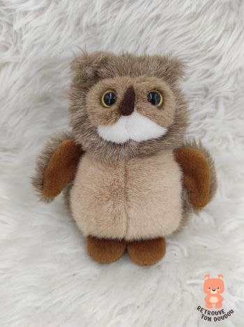 Peluche Hibou Gis