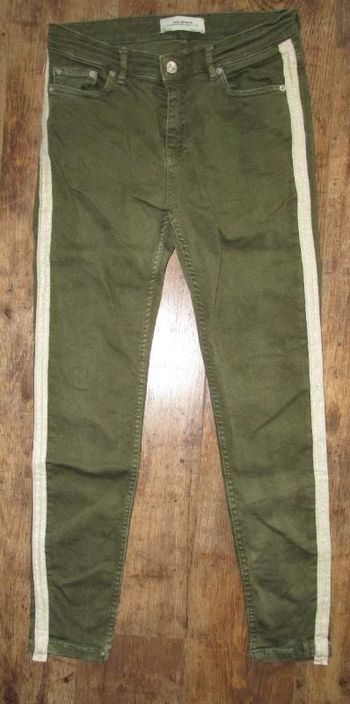 pantalon kaki taille 36 Zara