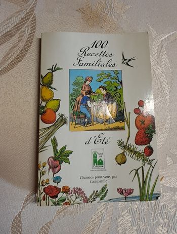 Livre  recette d'été 