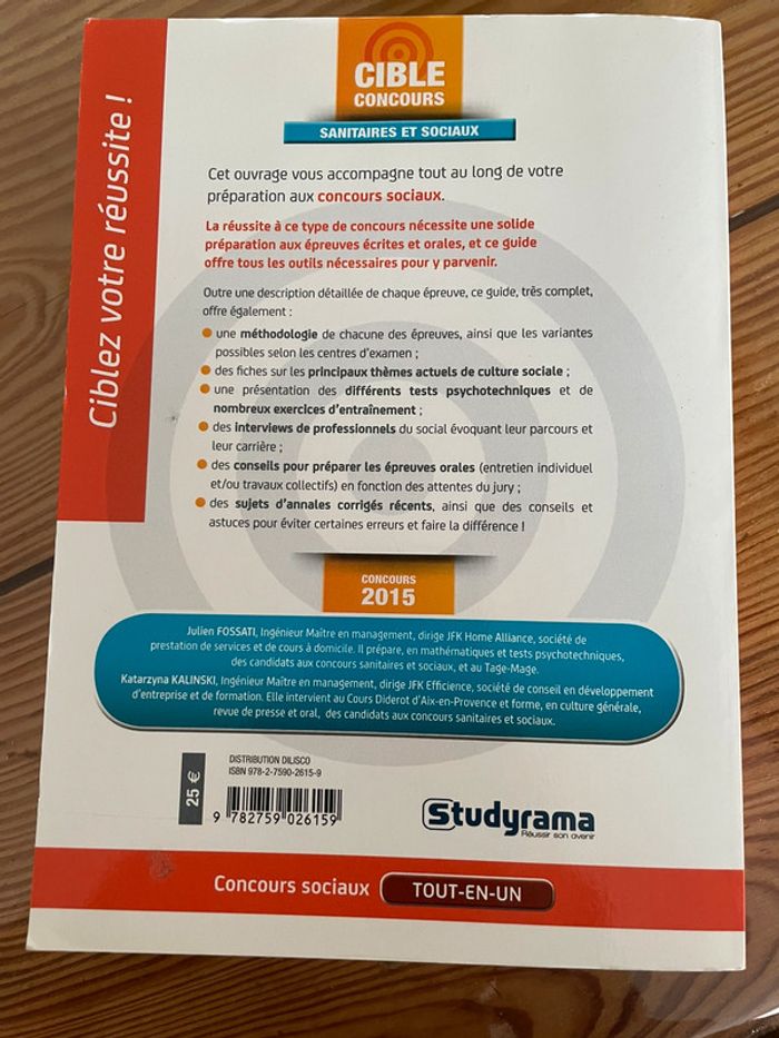 Livre concours sociaux - photo numéro 2