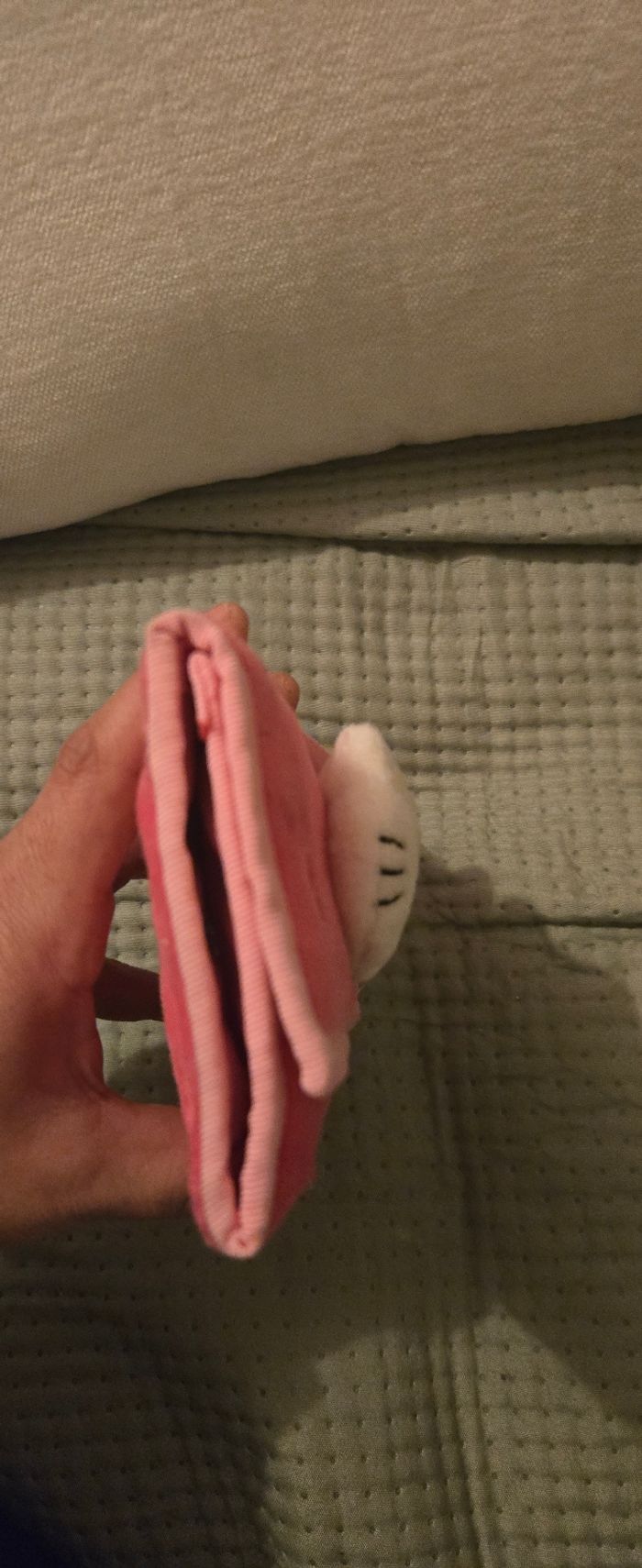 Porte monnaie tissu hello kitty - photo numéro 3