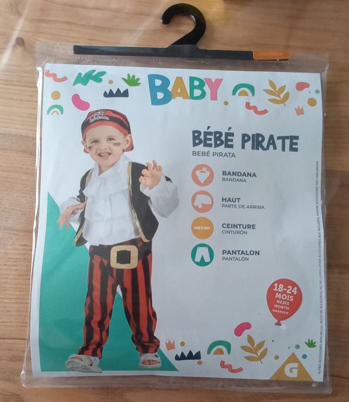 Deguisement pirate - photo numéro 2