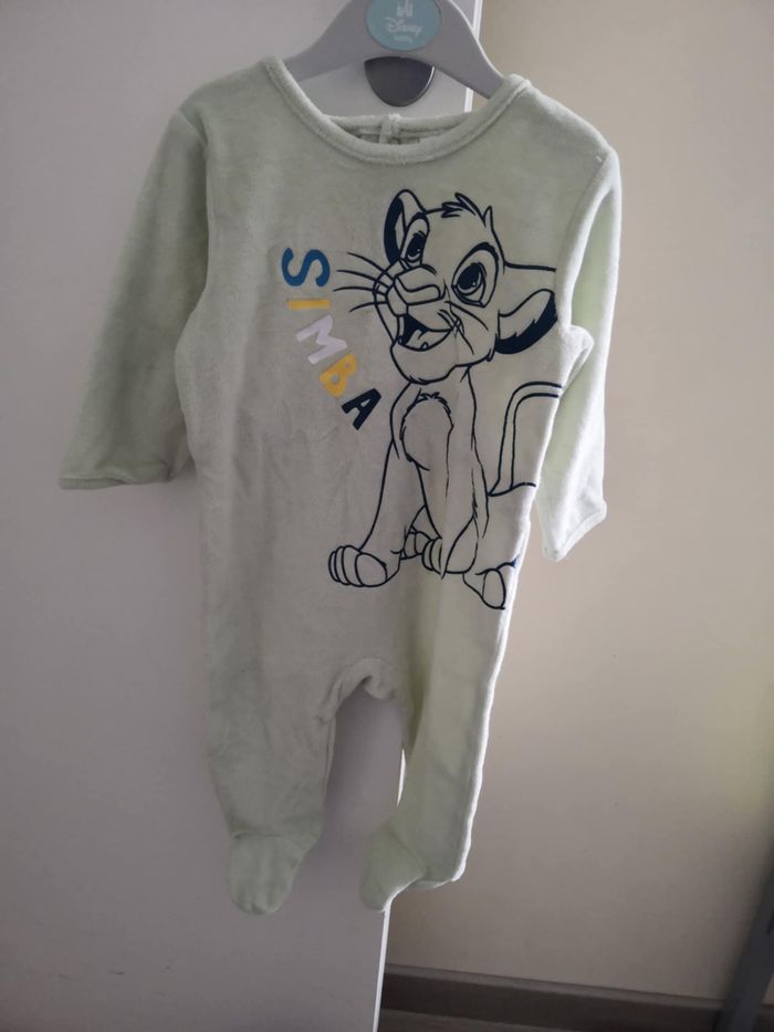 Dors bien velours Simba 12 mois (74 cm) Disney