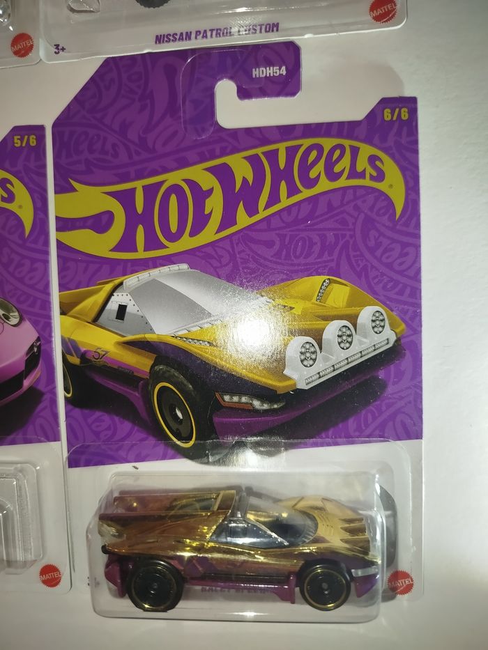 Hot Wheels Purple and Gold 2025 Mix 2 2025 Serie Complète avec Chase - photo numéro 7