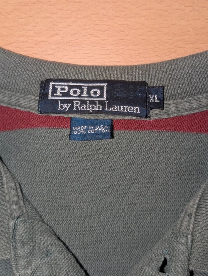 Polo Manche Longue Taille Xl (Taille Américaine) - photo numéro 3