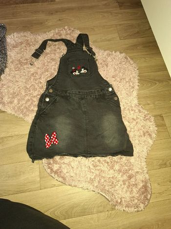 Robe salopette minnie 8 ans