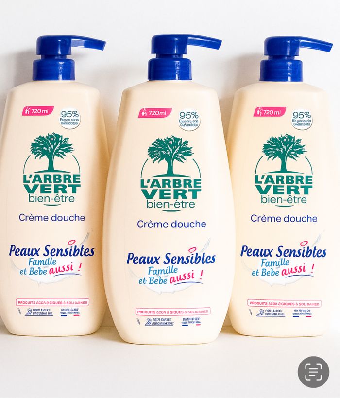 Lot de 3 Gels douche maxi format 720ml l’arbre vert - photo numéro 2