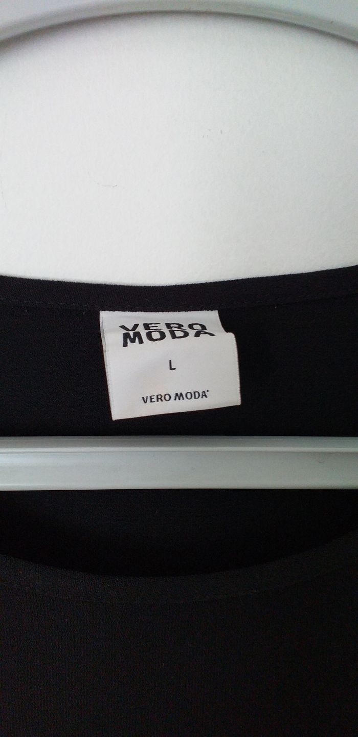 Robe femme noire vero moda - photo numéro 3