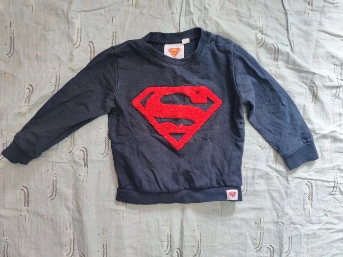 Pull/sweat superman T.24 mois