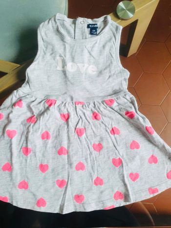 Robe en coton sans manches