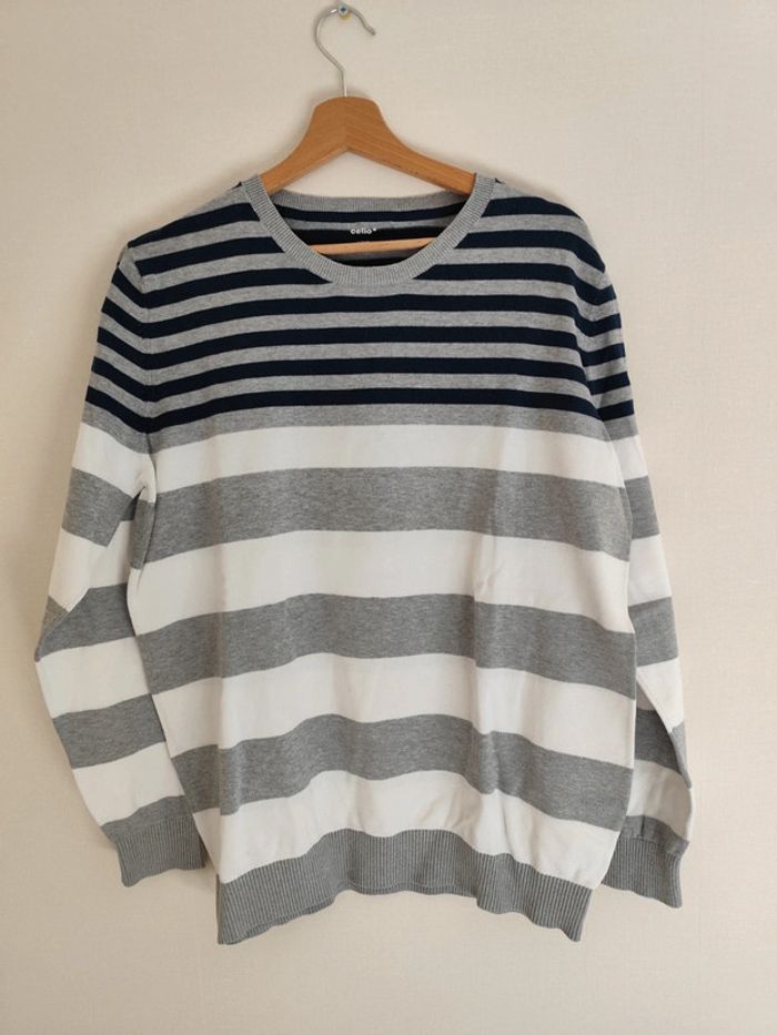 Pull à rayures