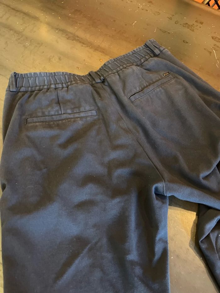 Pantalon IKKS chino matière jogging - photo numéro 4