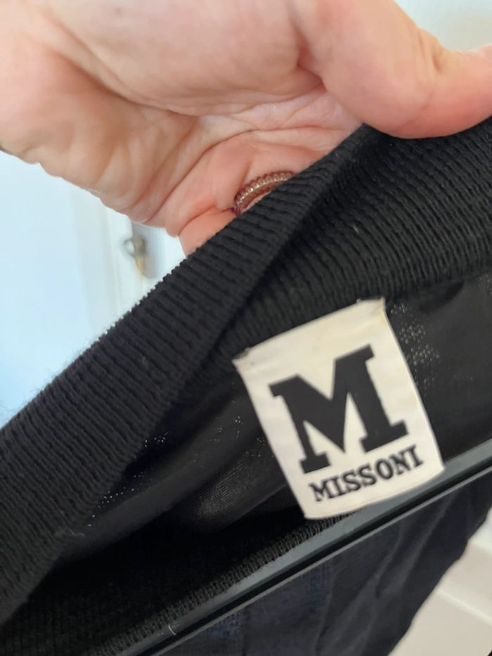 Jupe Missoni noire plissée – Taille 38 - photo numéro 8