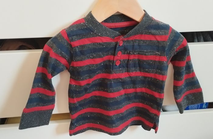 T-shirt ML garçon 6/9 mois early days