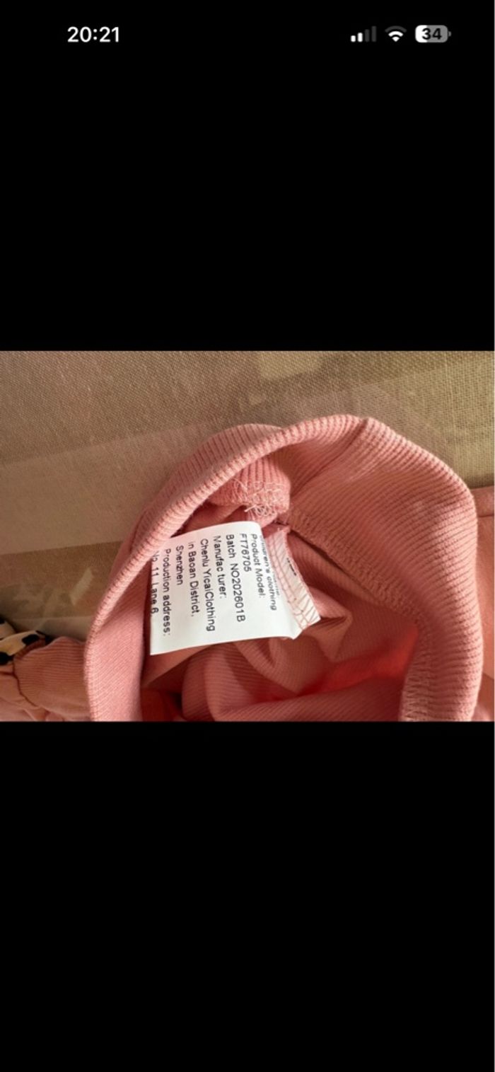 ensemble bébé rose léopard - photo numéro 4