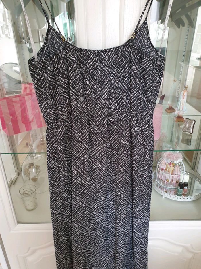 PROMO🌞Robe longue Guess bretelles réglables et fente sur l'avant - photo numéro 5