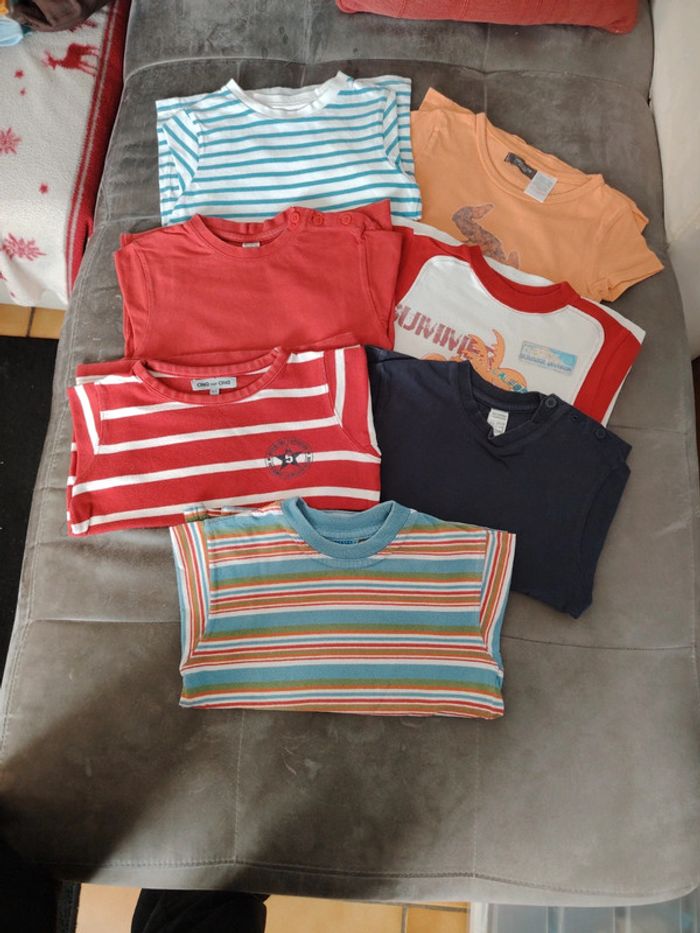 Lot t shirts 4 ans